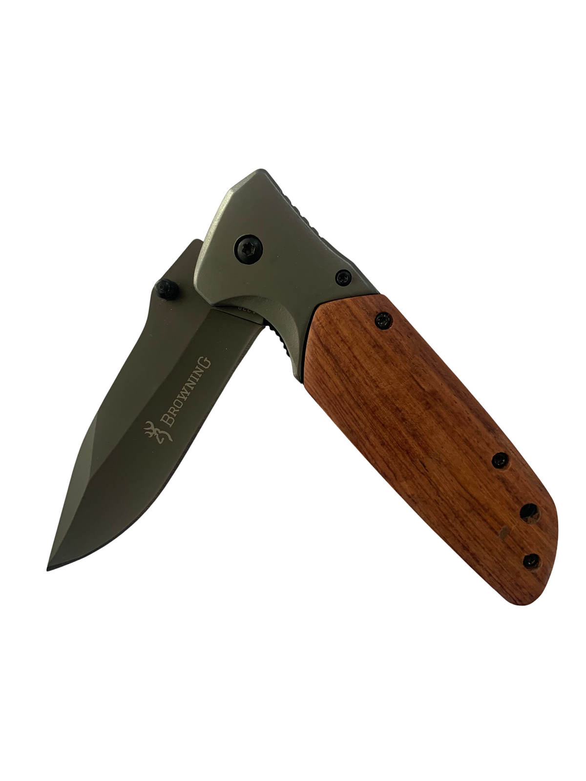 Browning A338 Wooden Folding Knife