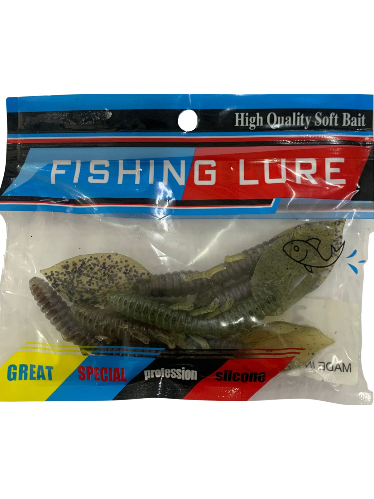 Fishing Lure Soft 5PCS #3