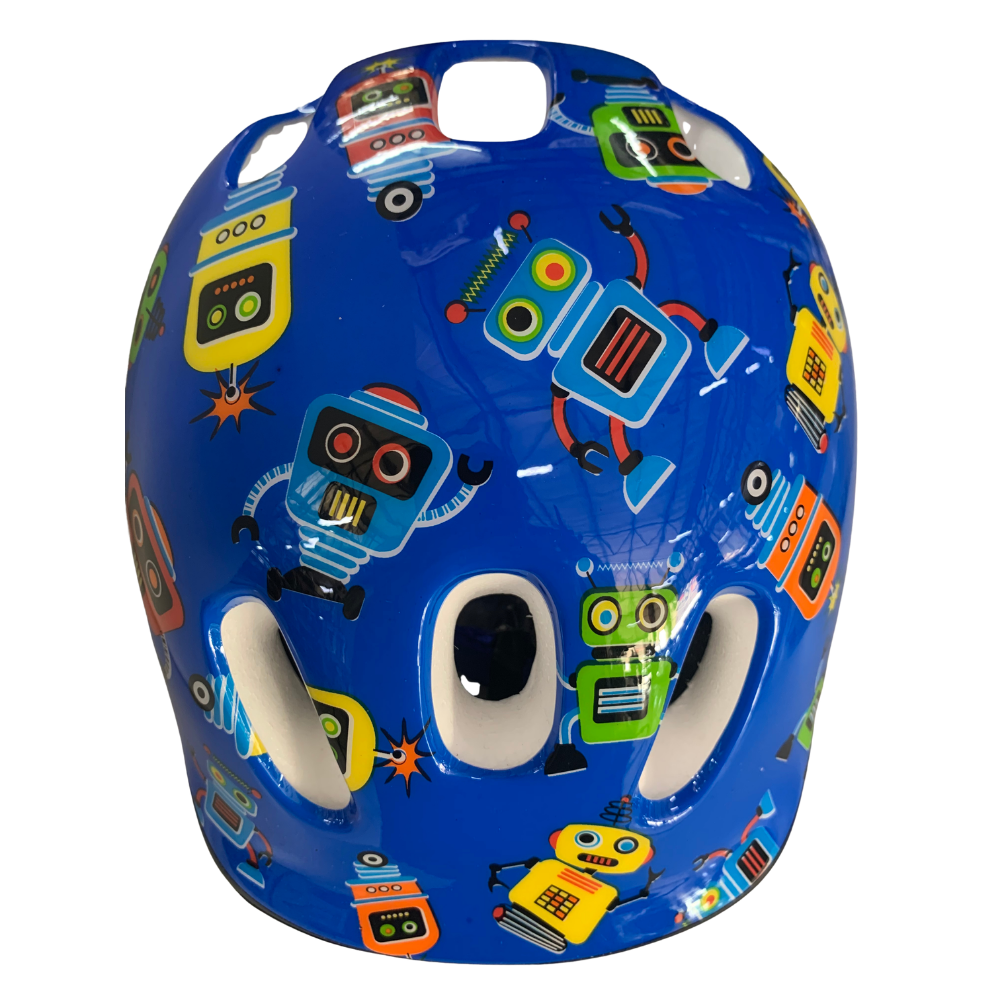 Santa Fee MV6-2 Blue Kids Adjustable Bicycle Helmet