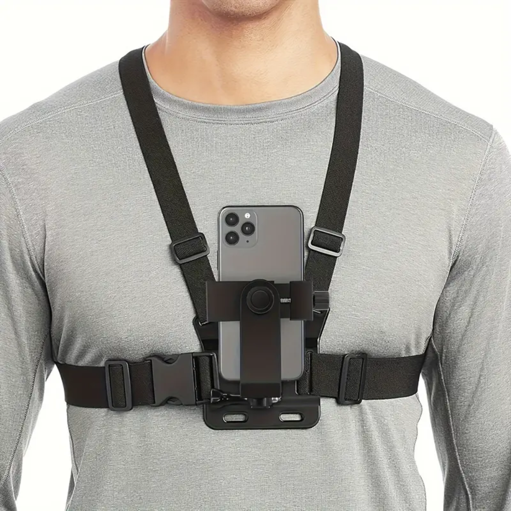 MCA Universal Chest Go Pro Like Cell Phone Holder