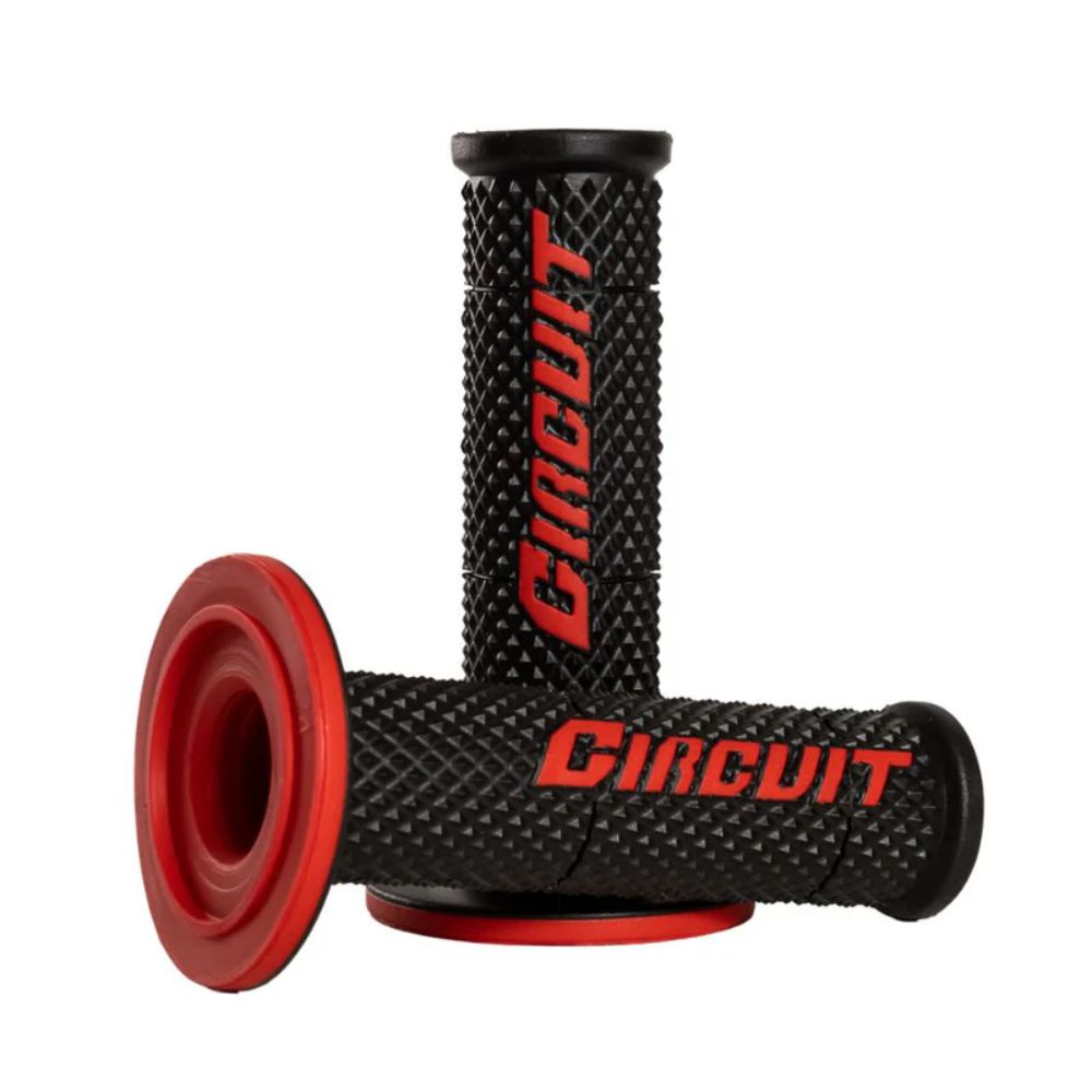 Circuit Equipment Circuit V Black/Red Racing Grips