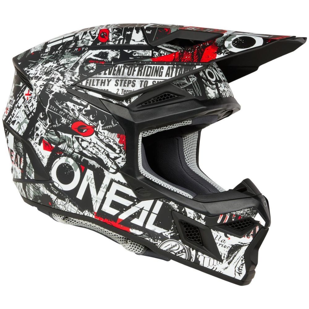 O'Neal 3S V.25 Attack Black/White Helmet