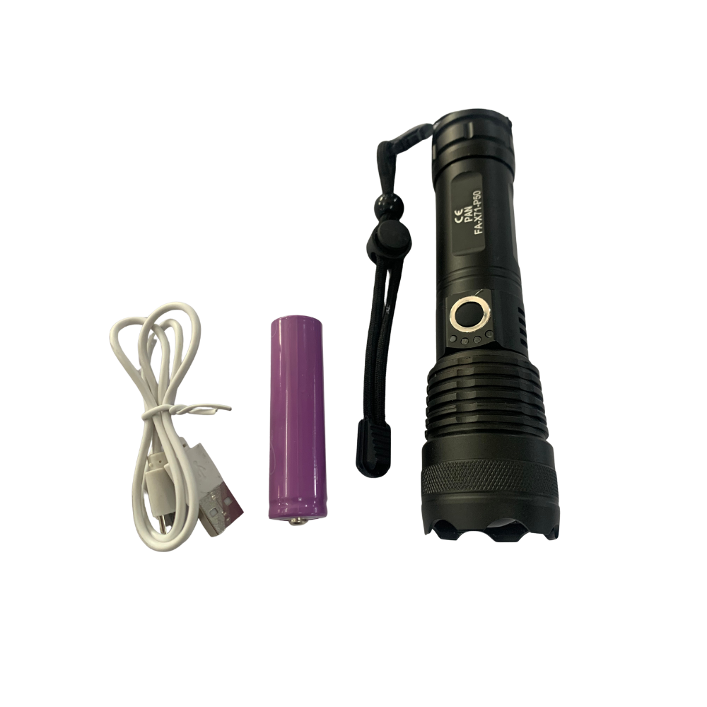 FEIMAO LED USB RECHARGEABLE FLASHLIGHT