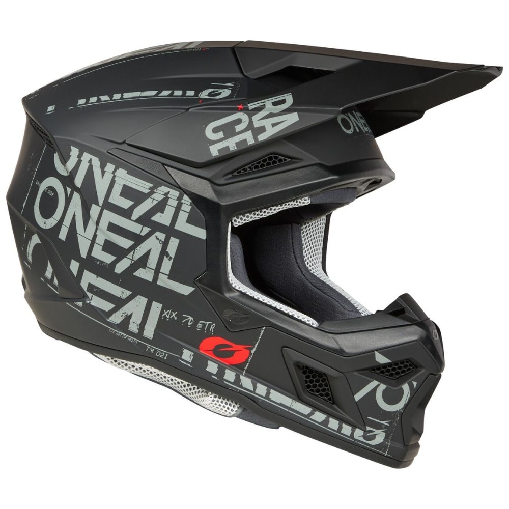 O'Neal 3S V.25 Static Black/Grey Helmet