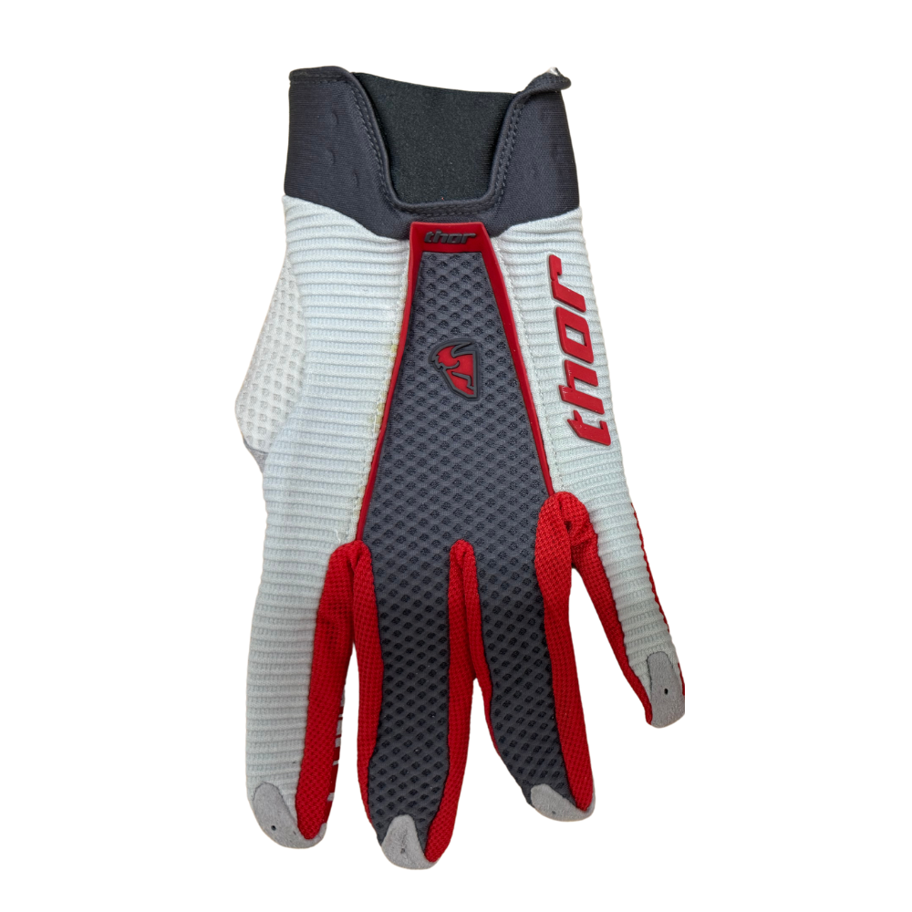 MC Auto: Thor AC Vented Red/Charcoal Gloves