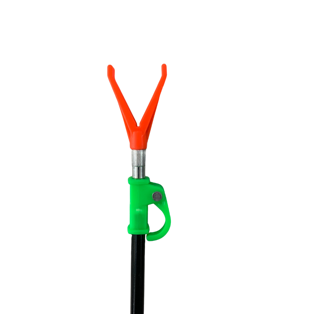 L&B Fishing Rod Stand 1.2m Orange V Clip