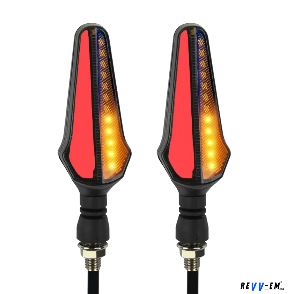 REVV-EM® Motorcycle Amber LED Indicators