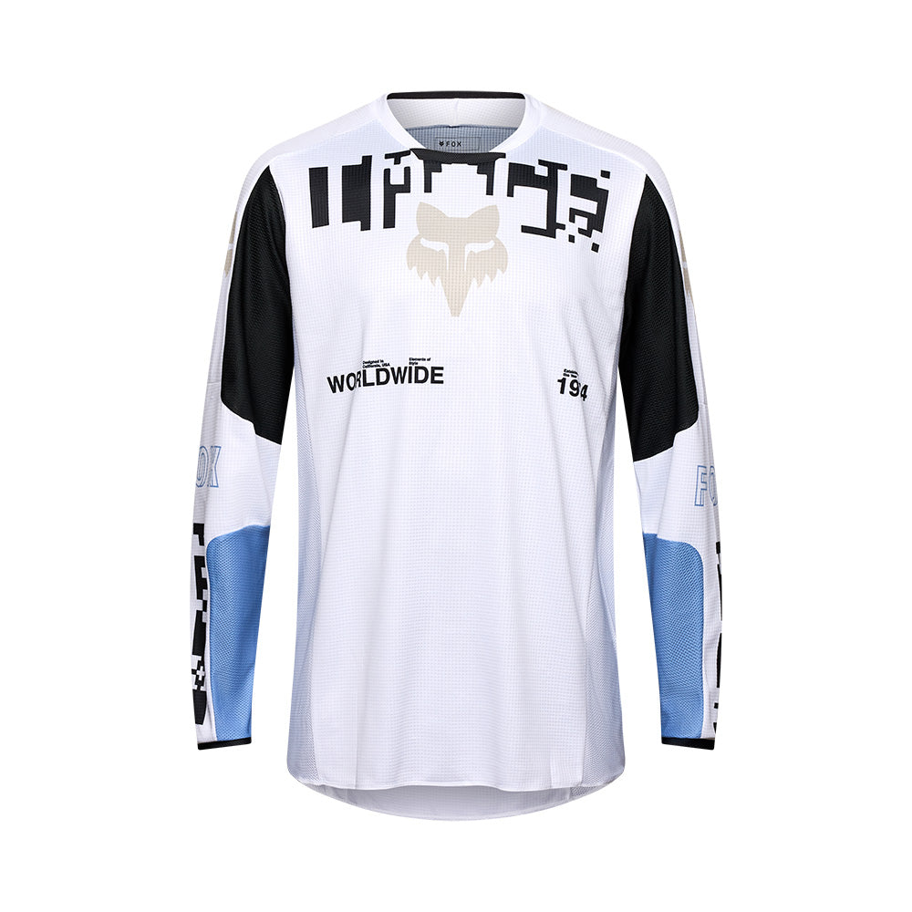 Fox 180 Digi Image White Jersey