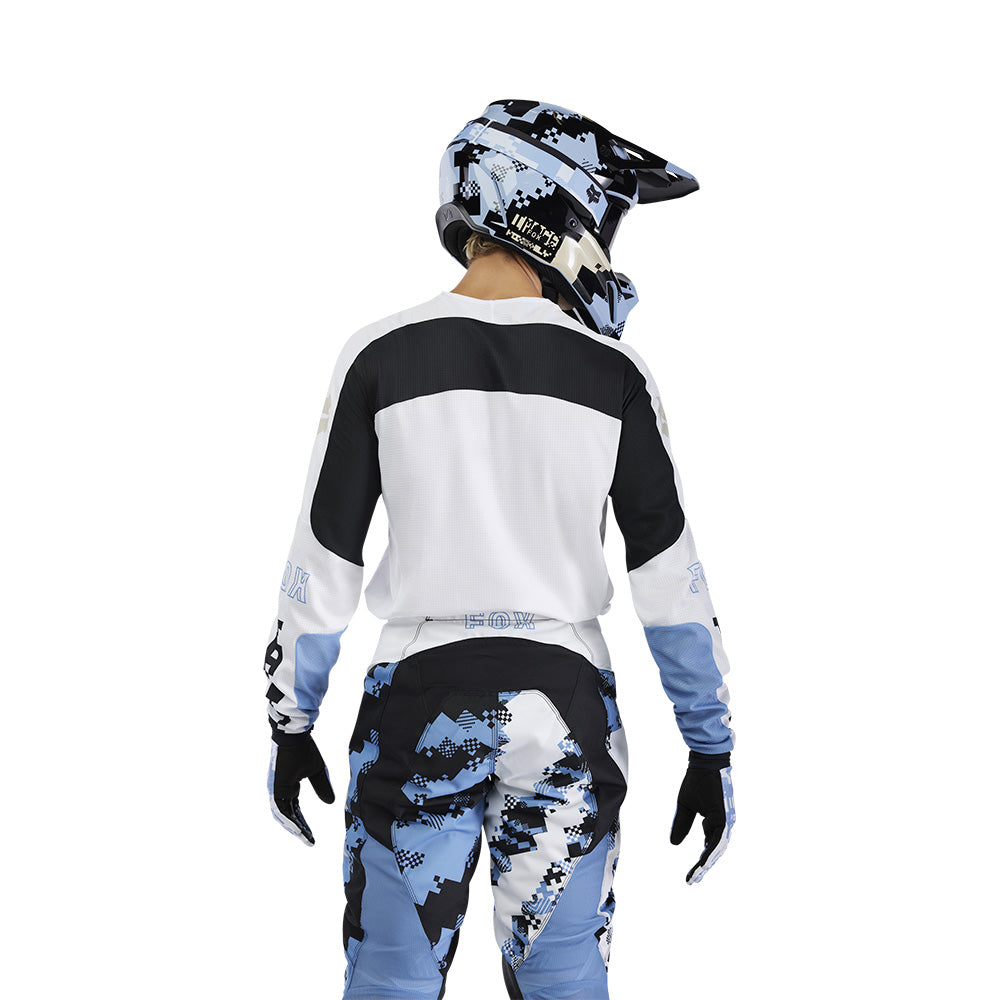 Fox 180 Digi Image White Jersey