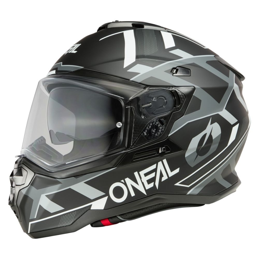 O'Neal D-SRS Square V.22 Black/Grey/White Helmet