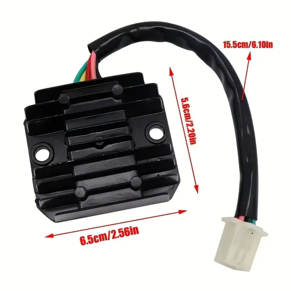 Aftermarket 12V 5 Wire Voltage Regulator Rectifier for FXD ZJ GY6 Scoo