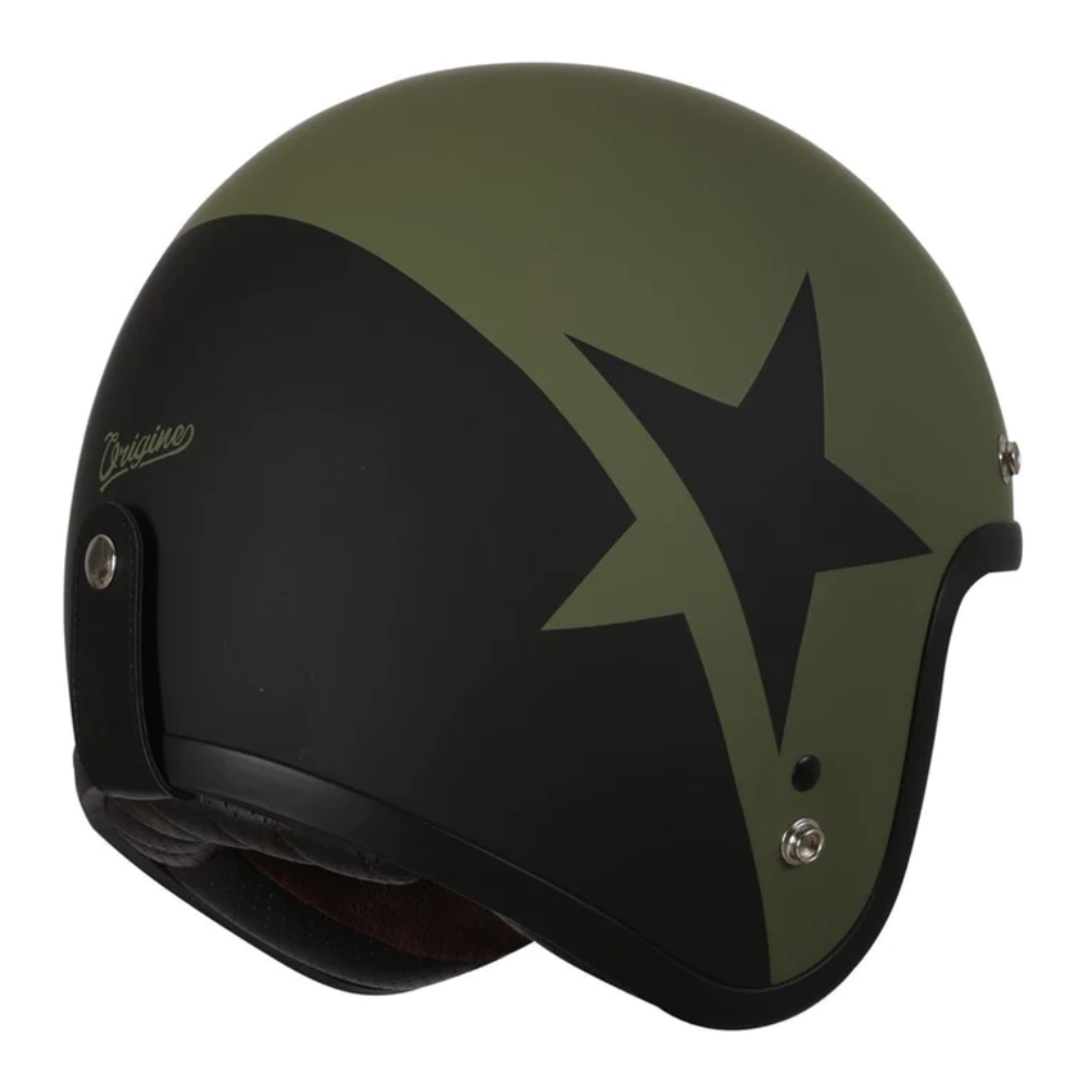 MC Auto: Origine Primo Star Army Green/Black Helmet
