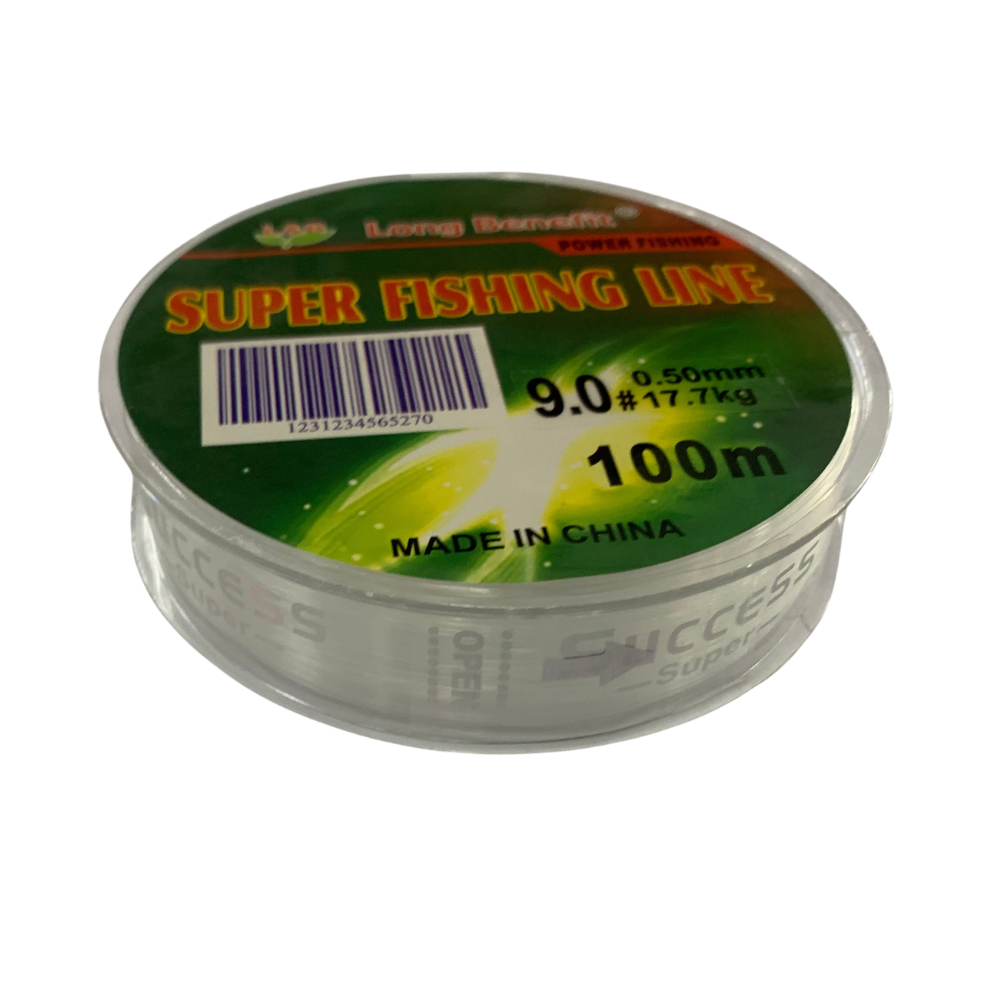 L&B 9.0# 39LBS White 100m Super Fishing Line