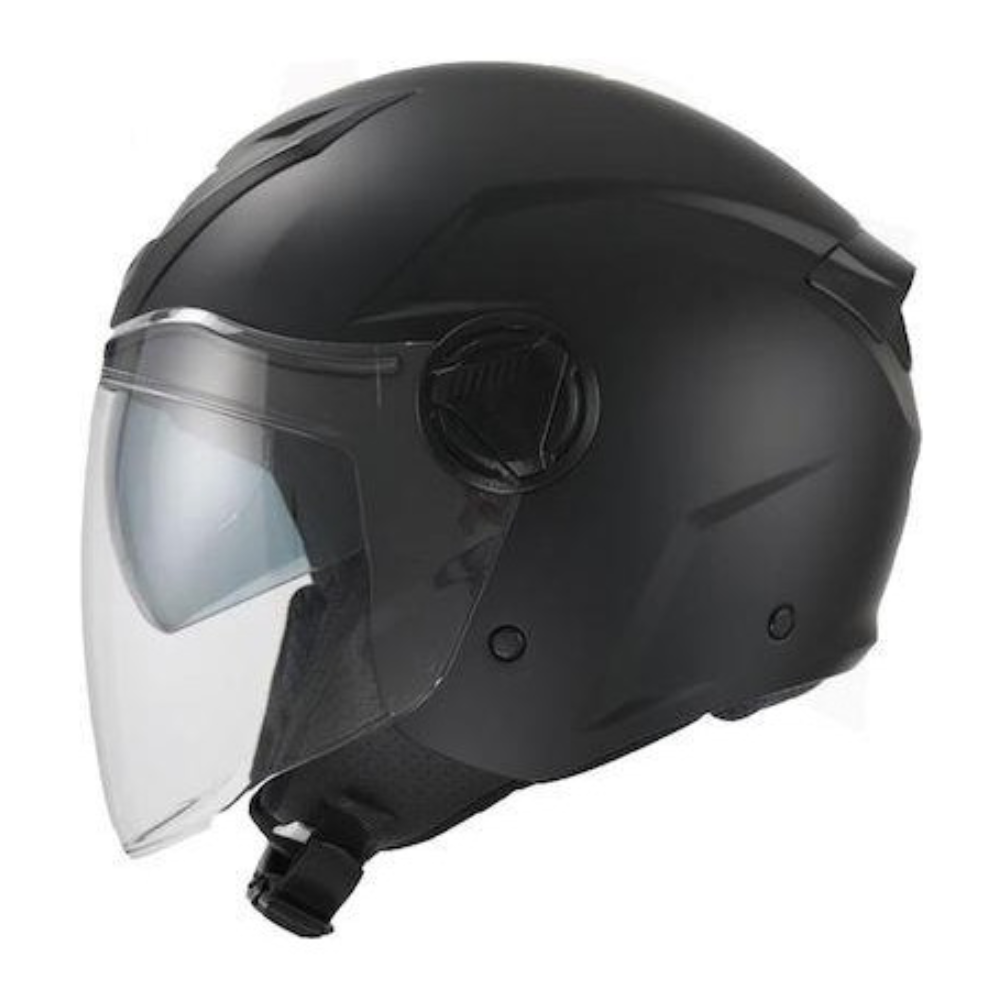 MC Auto: Faseed FS-760 Black Helmet