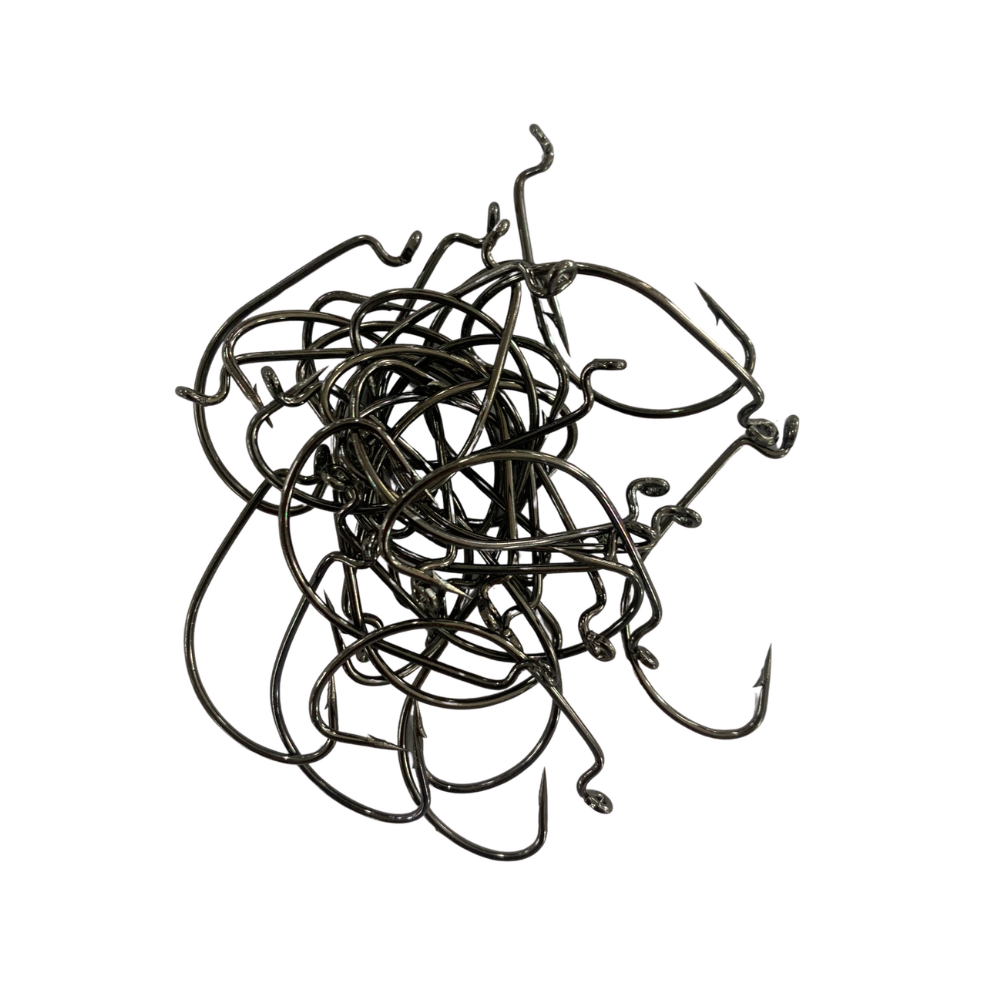 Worm Hook 7316 #1/0 - 30PCS