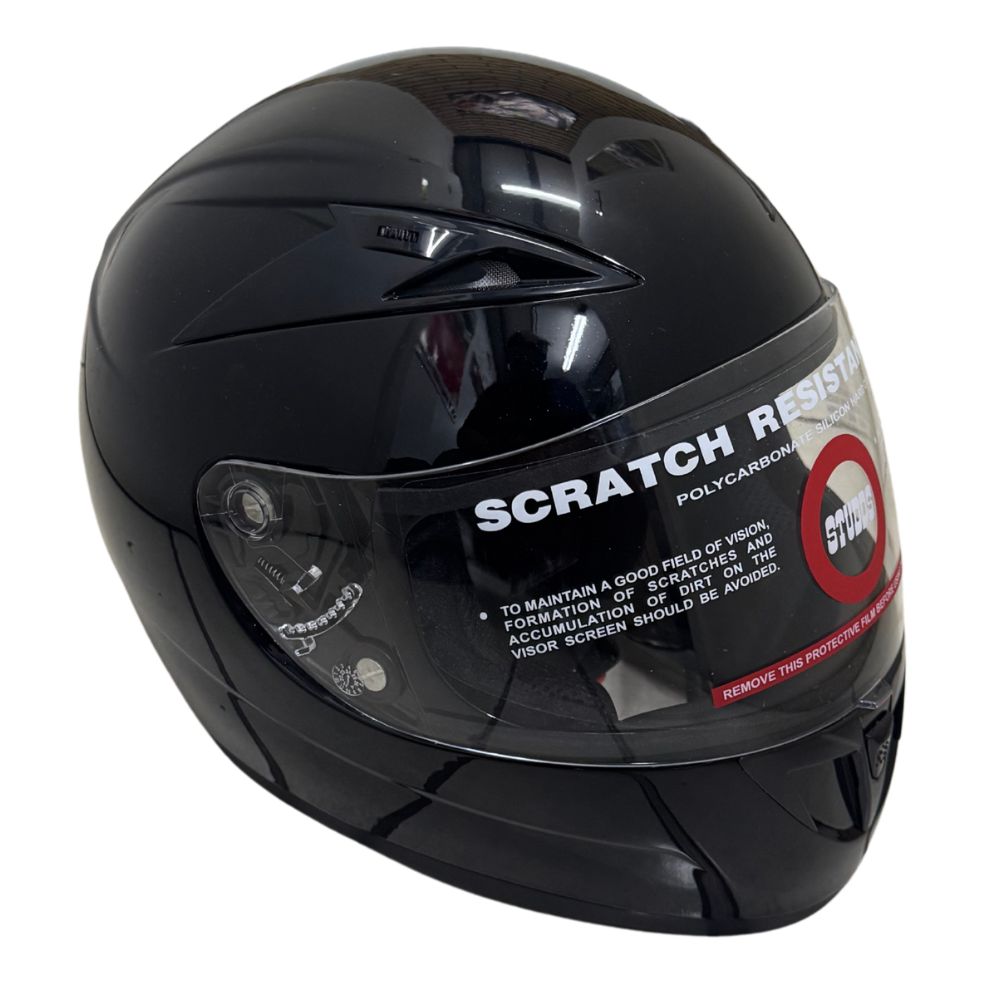 STUDDS Scorpion Black Helmet