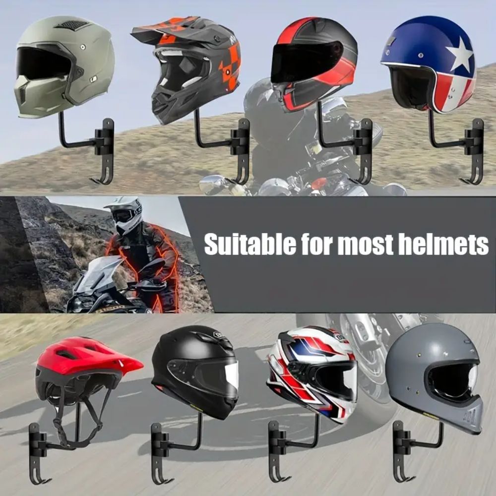 MCA Motorcycle Helmet Wall Mounted Stand