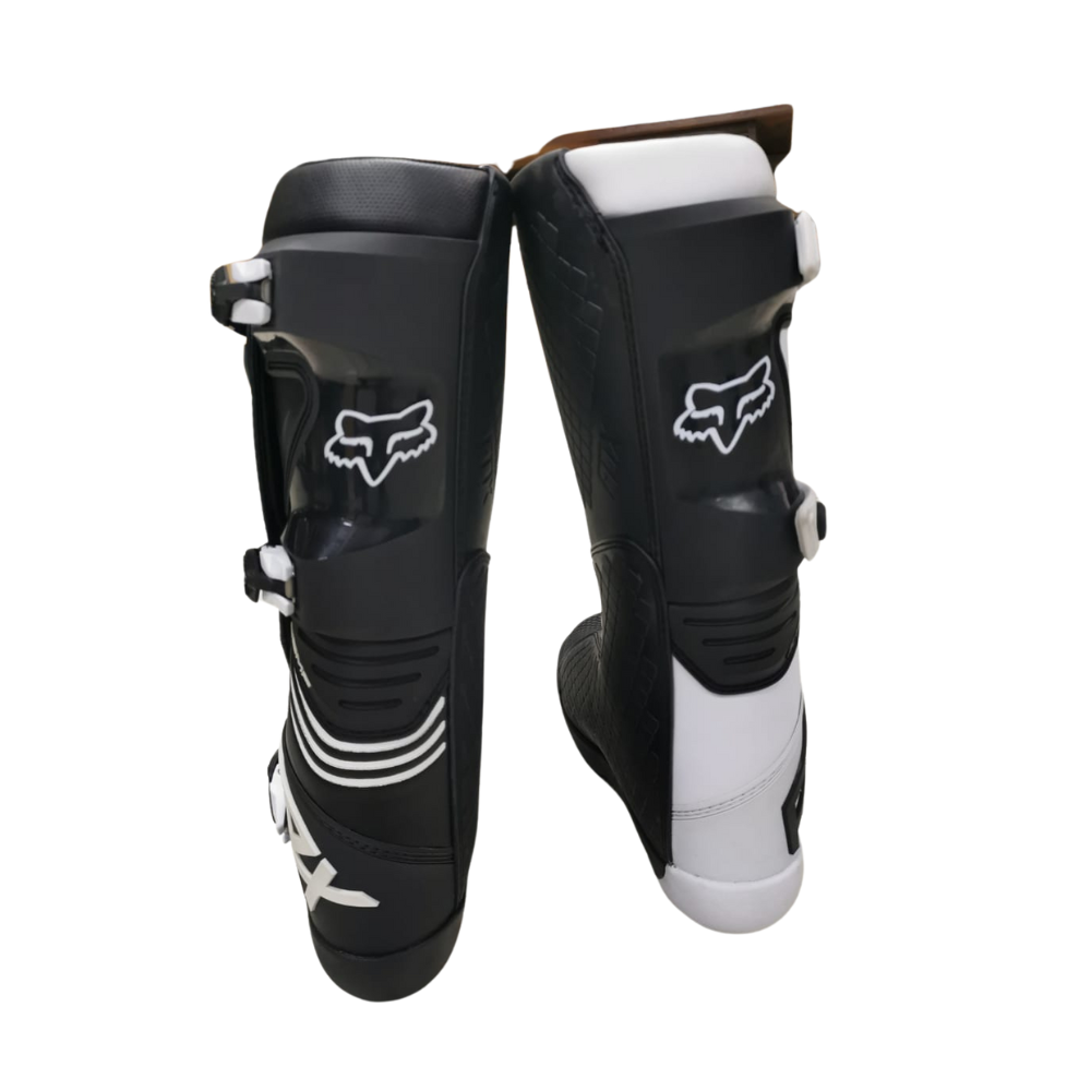 Fox Comp White & Black Boots - Different Boots & Sizes