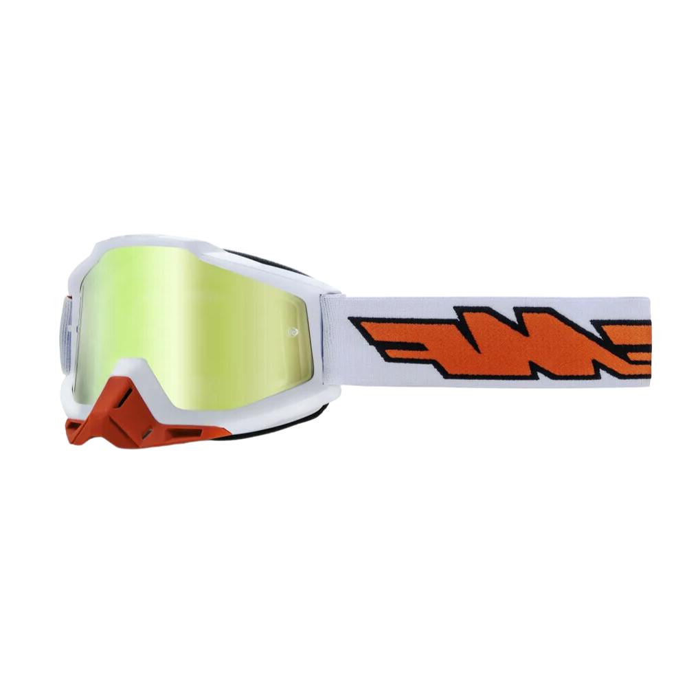 FMF PowerBomb Rocket White Goggle