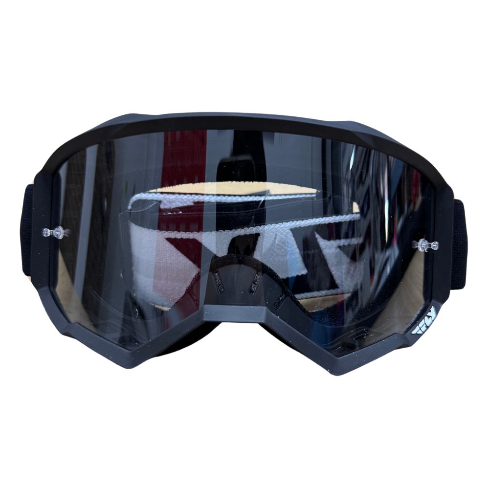 Fly Kids Focus Black/White Clear Goggle