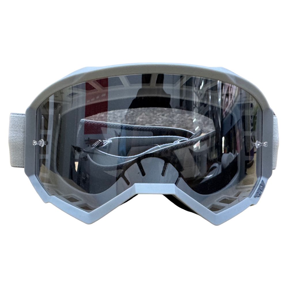 Fly Focus Silver/Charcoal Clear Goggle