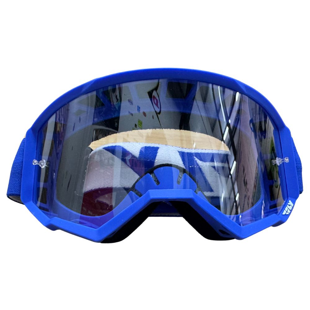 Fly Focus Blue/White Clear Goggle