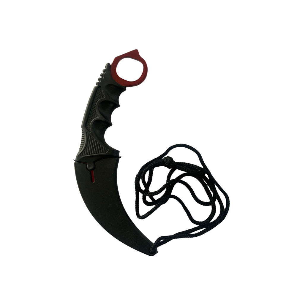 KARAMBIT SELF DEFENCE KNIFE RED