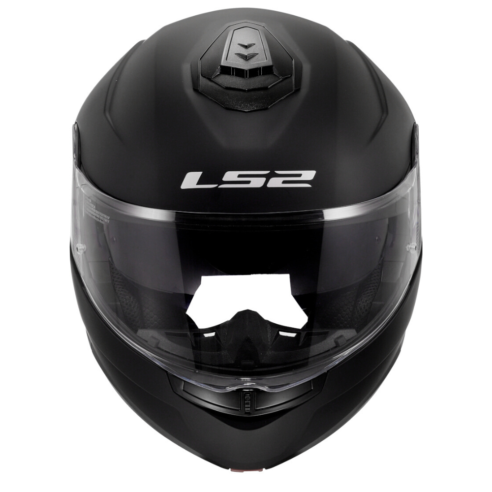 MC Auto: LS2 FF9O8 Strobe II Matt Black Modular Helmet