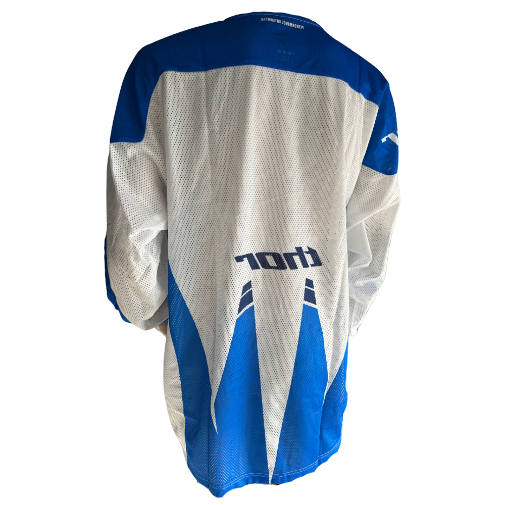 Thor AC Vented Blue/White Jersey