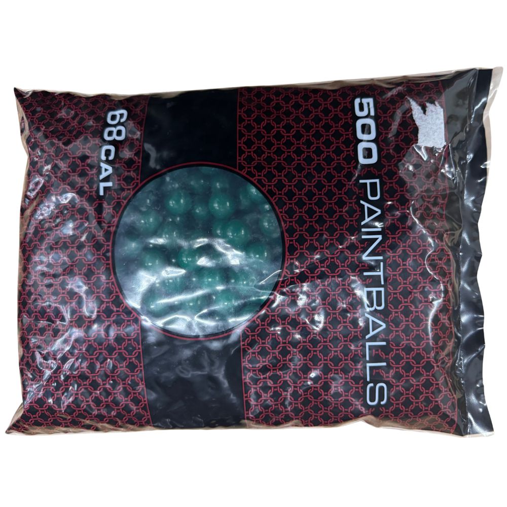 Draxxus Recsport .68Cal Dark Green PaintBalls