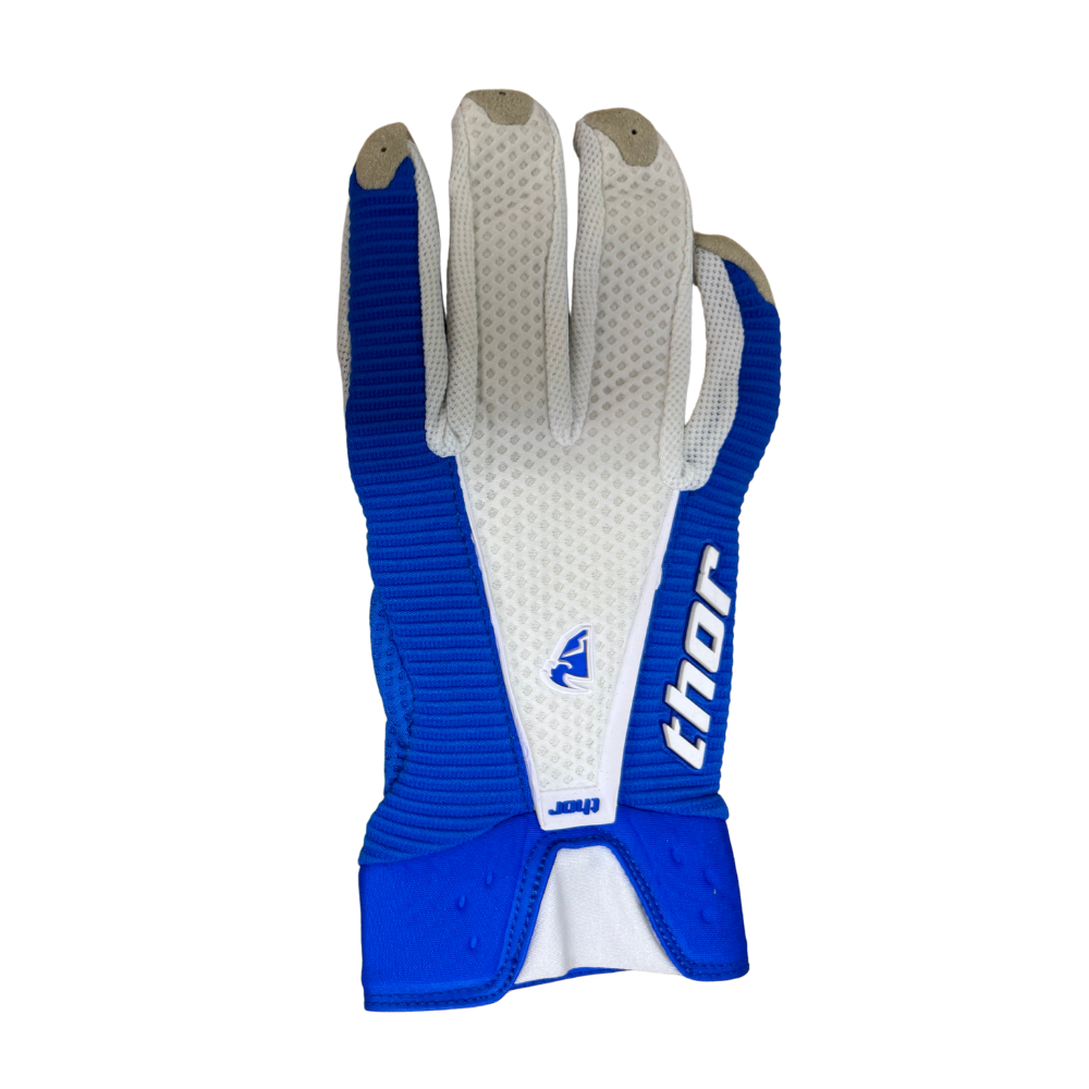 MC Auto: Thor AC Vented Blue/White Gloves