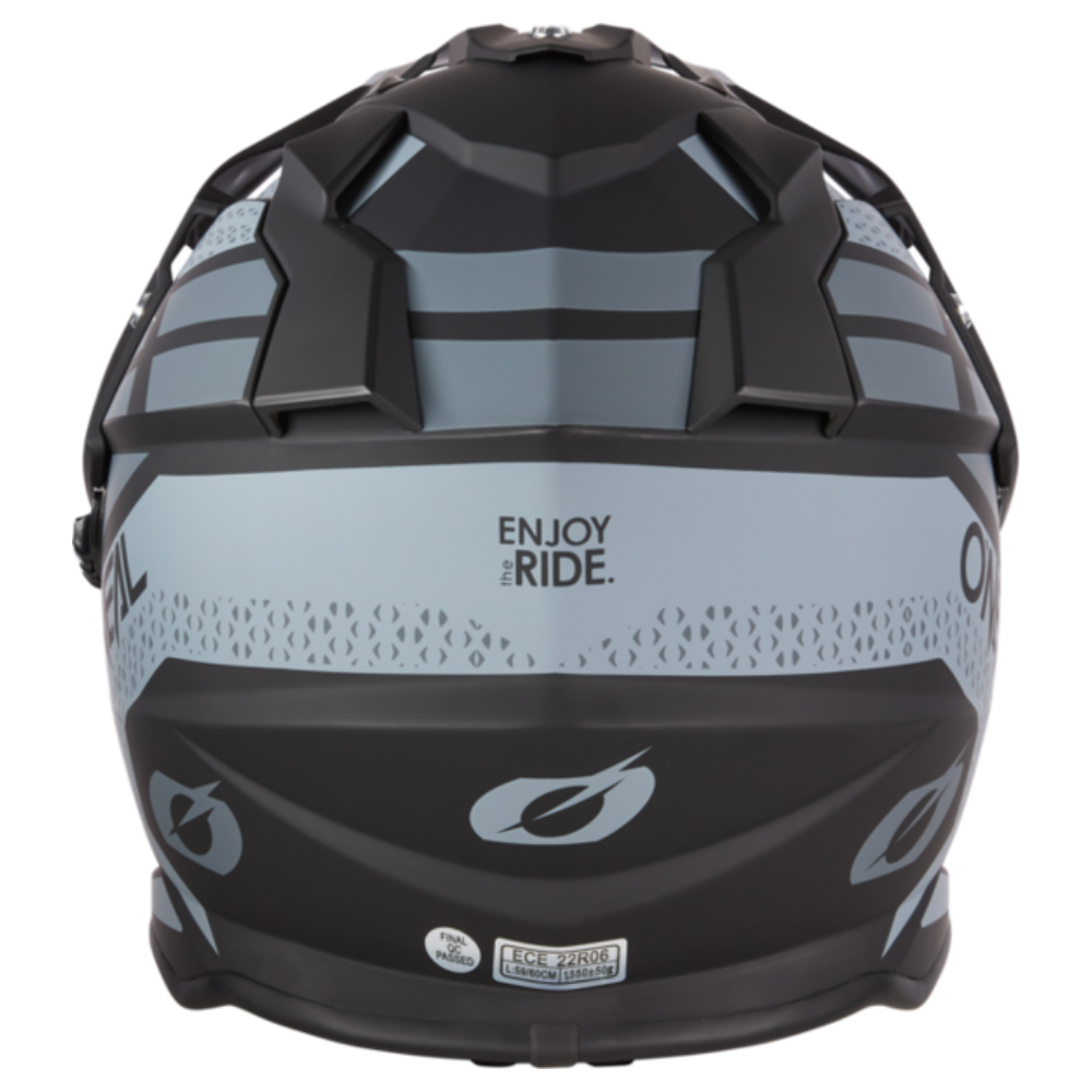 MC Auto: O'Neal Sierra R V.24 Black/Grey Helmet