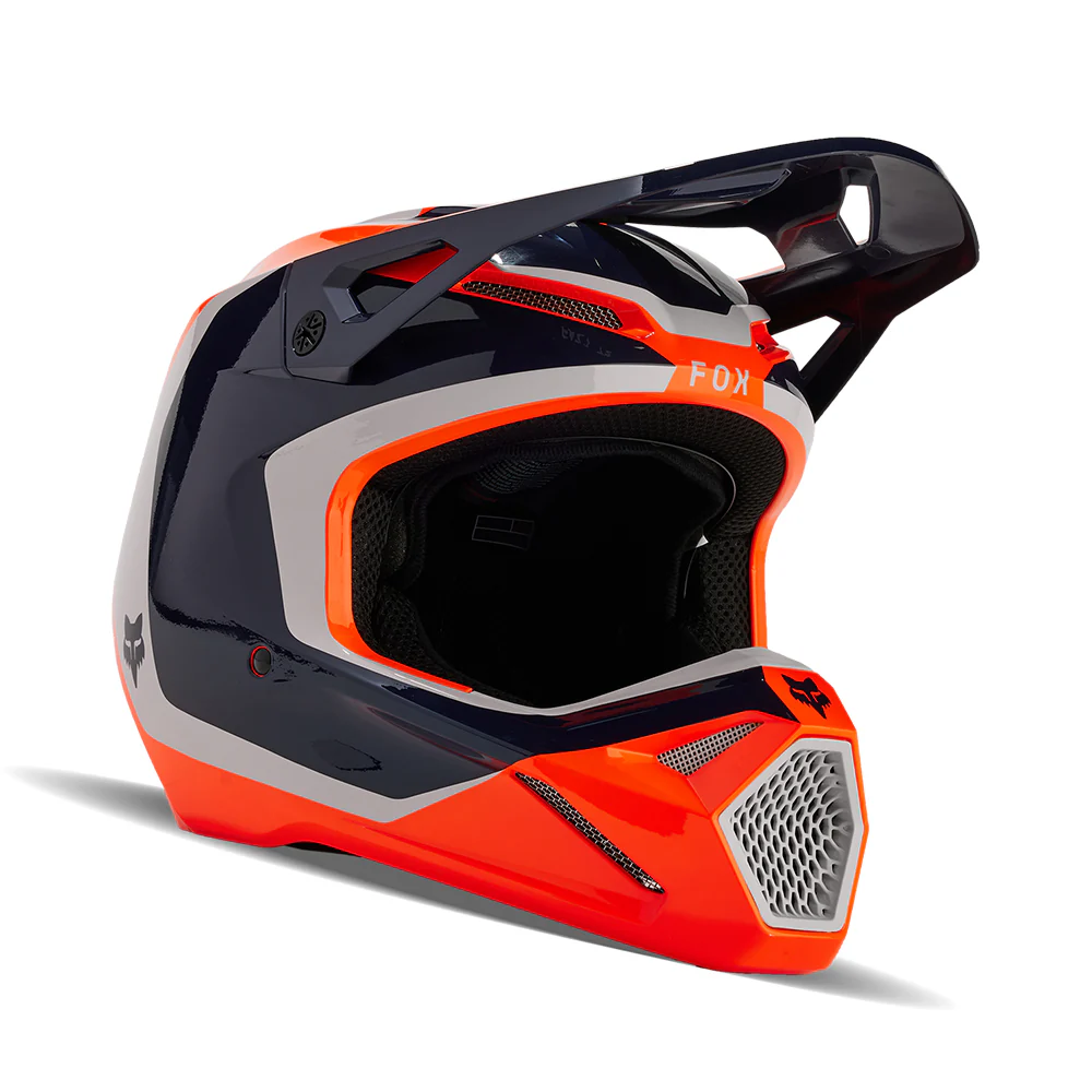 MC Auto: Fox V1 Nitro Flo Orange Helmet