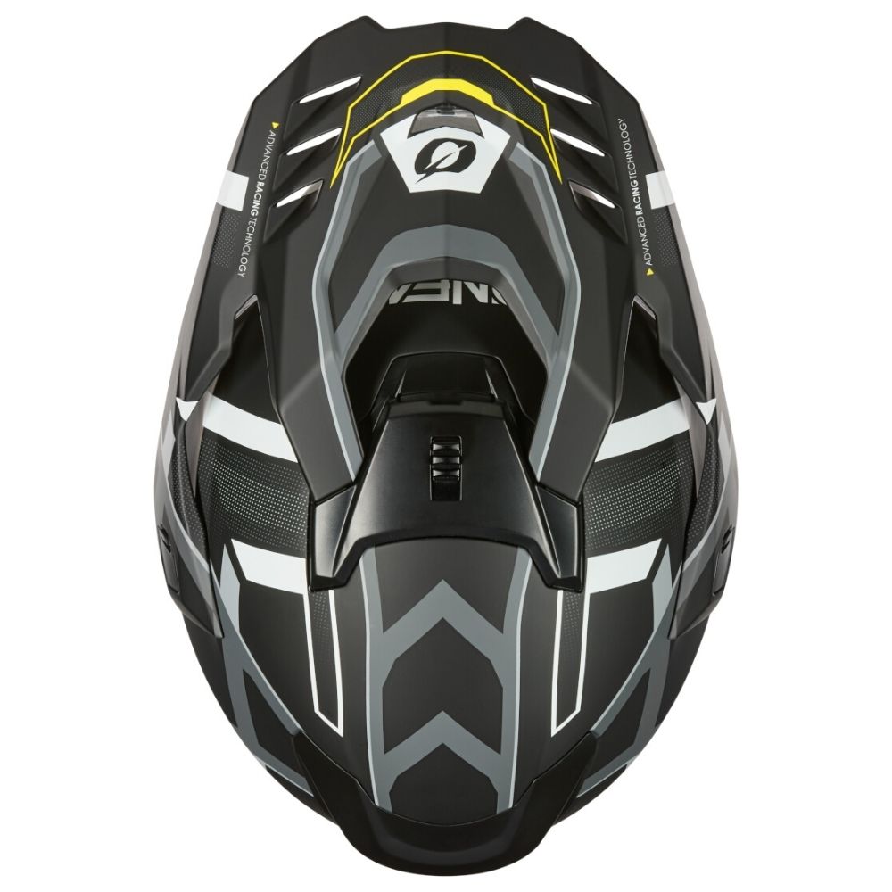 O'Neal D-SRS Square V.22 Black/Yellow/Grey Helmet