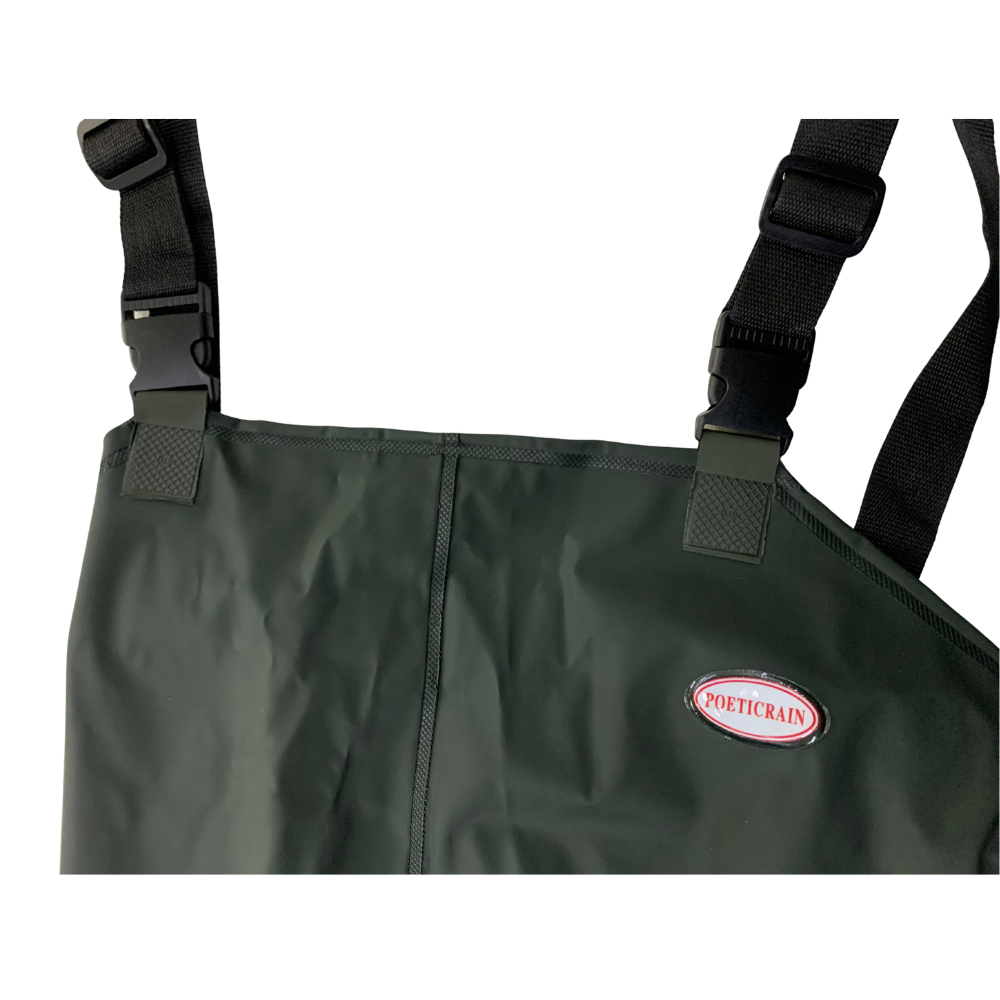 Poeticrain Waders Dark Green Size 45