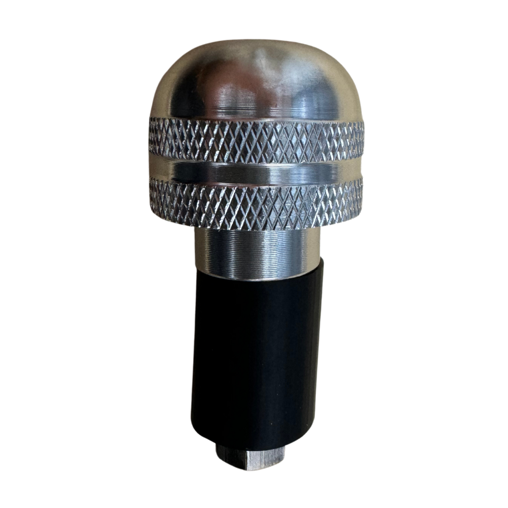 Motrix Knurled Silver Bar Ends