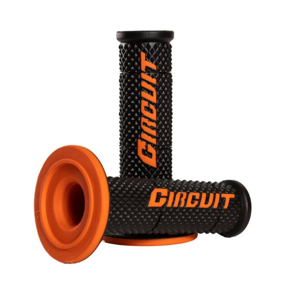 Circuit Equipment Circuit V Black/Orange Racing Grips