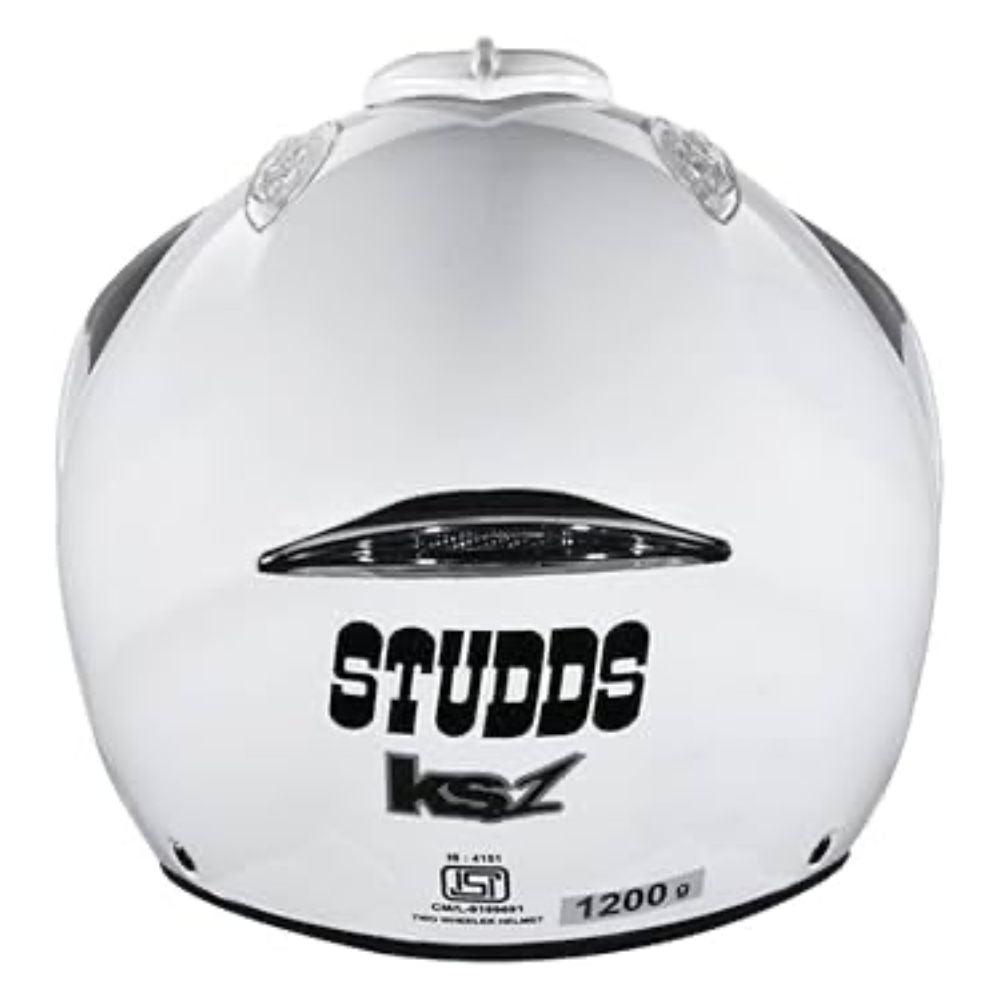 STUDDS KS-1 Metro White Helmet