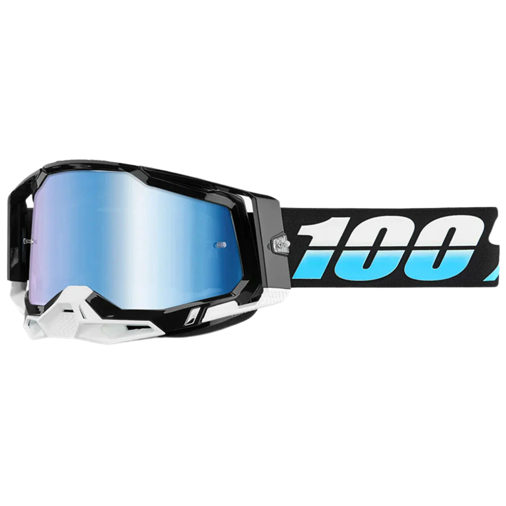 100% Racecraft2 Arkana Blue Mirror Goggle