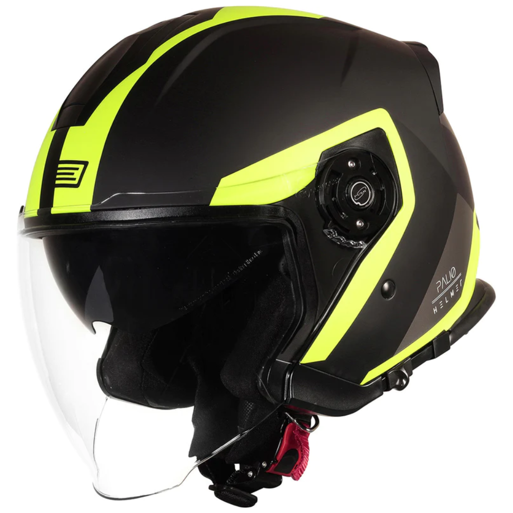 MC Auto: Origine Palio 2.0 Scout Flo Yellow/Black Jet Helmet