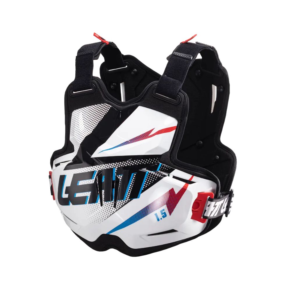 Leatt 1.5 Torque Black/White Chest Protector