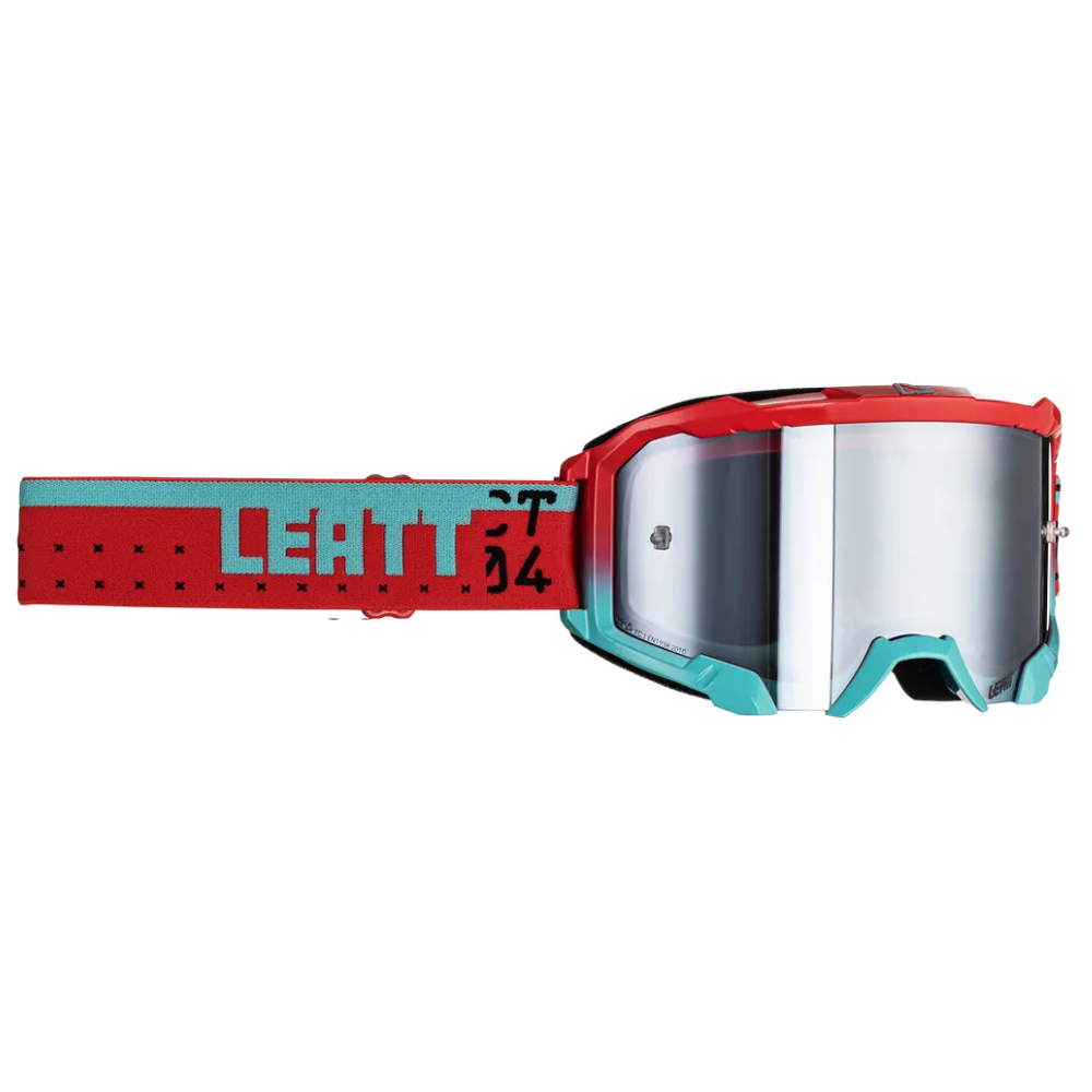 MC Auto: Leatt Velocity 4.5 Iriz Fuel Silver Goggle