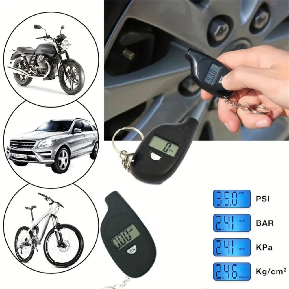 MCA Universal Digital Tyre Pressure Gauge