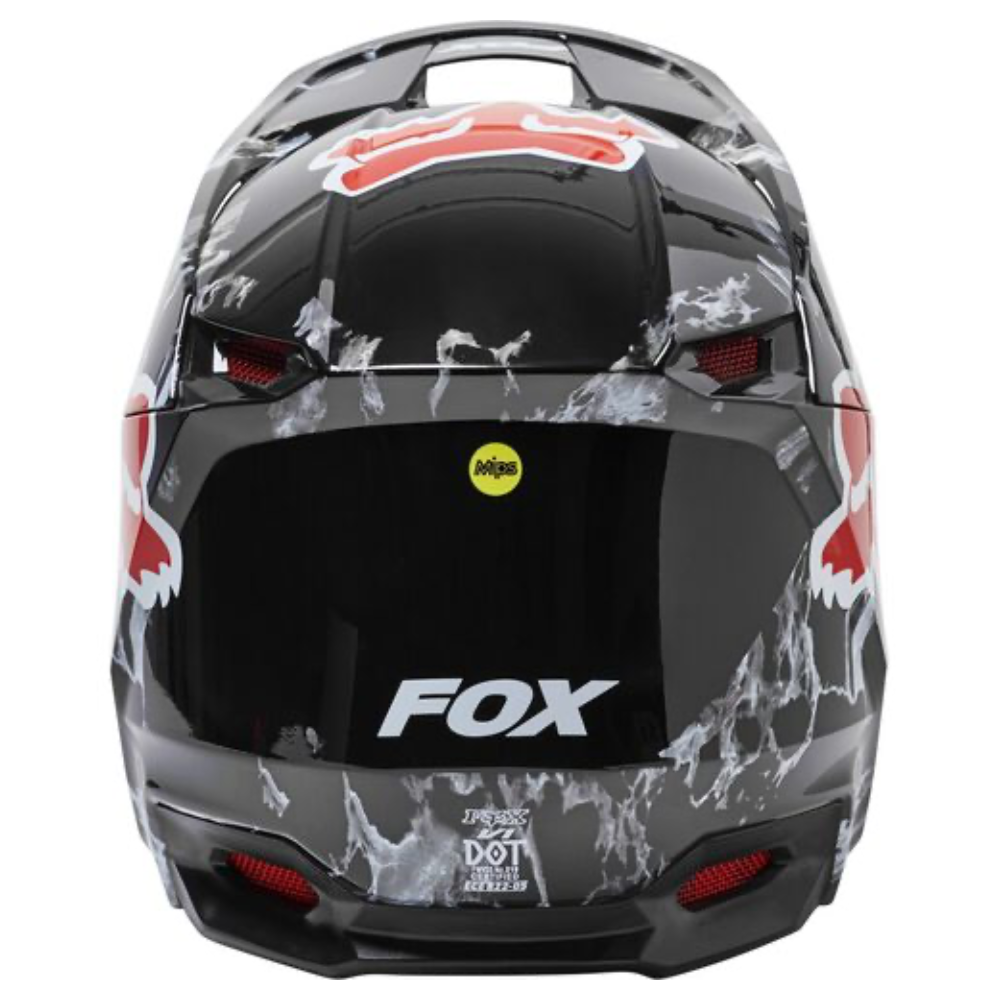 Fox V1 Karrera Black Helmet