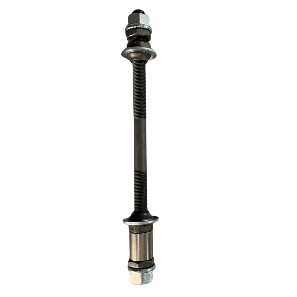 Aftermarket 3/8x190 MTB Grey Bicycle Rear Axle