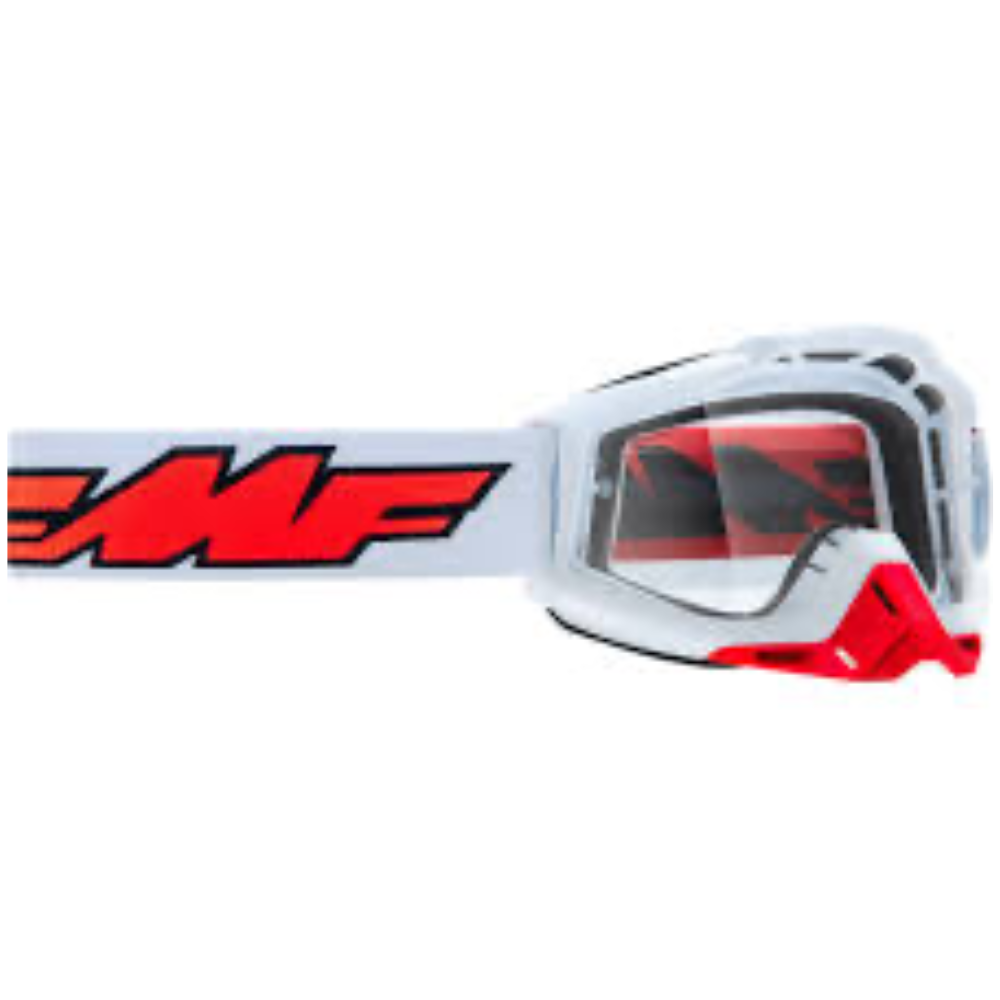 FMF PowerBomb Rocket White Goggle