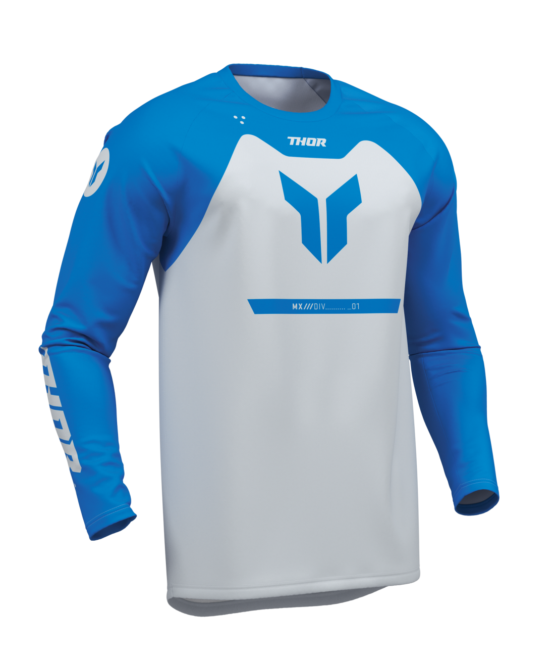 Thor Kids RideMode Menace Blue Jersey
