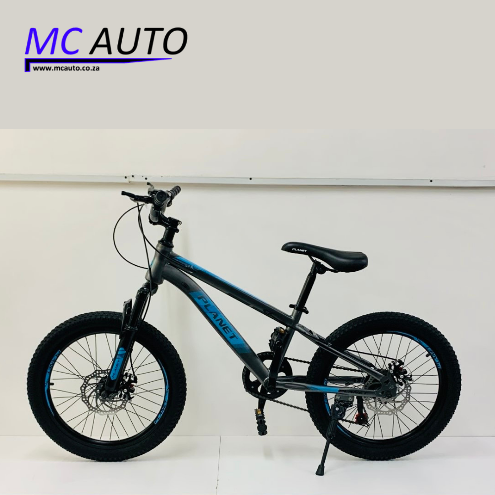 Planet Trendy 7S MTB 20" Grey/Blue Bicycle
