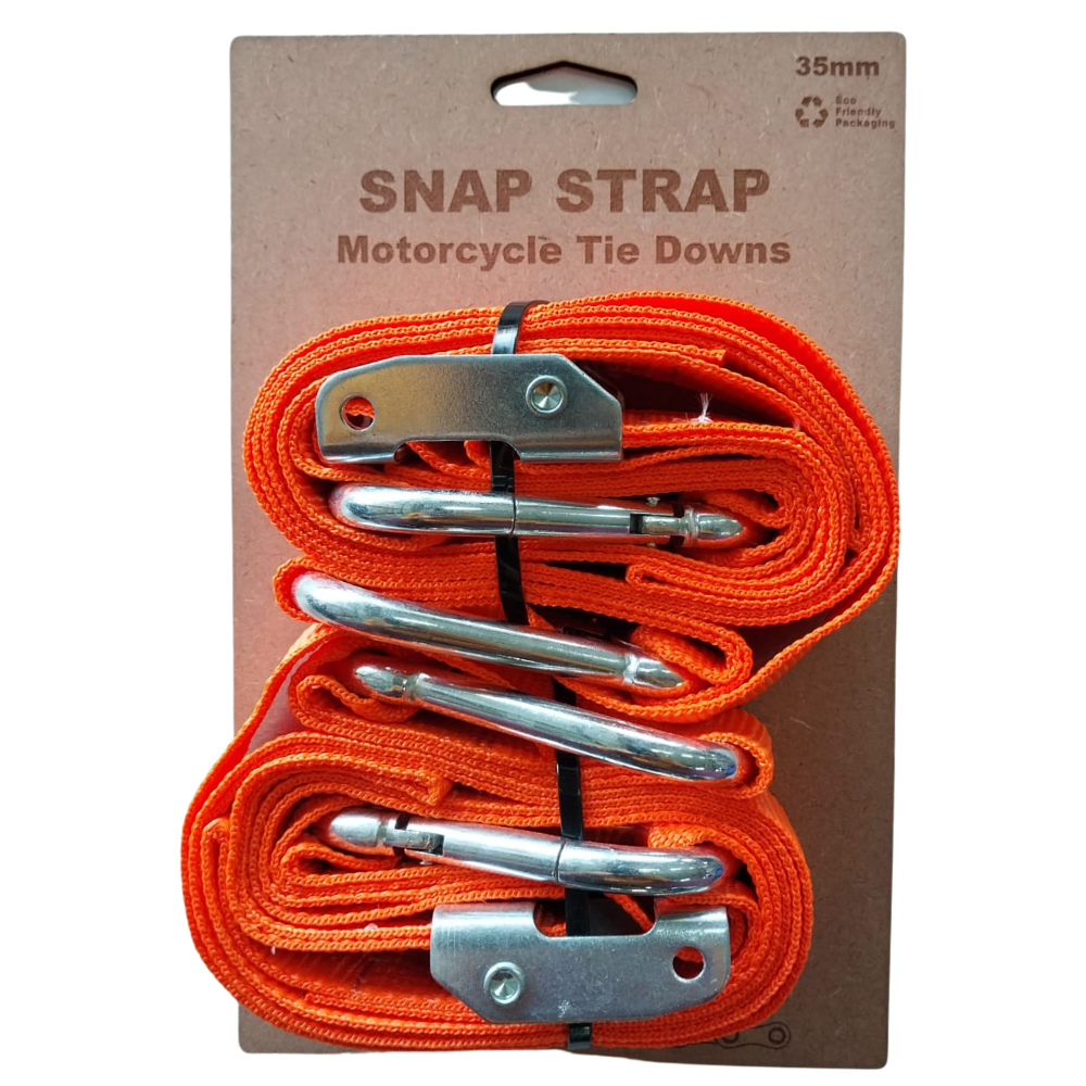 Snap Strap Soft Loop 35mm Motorcycle Tie Downs