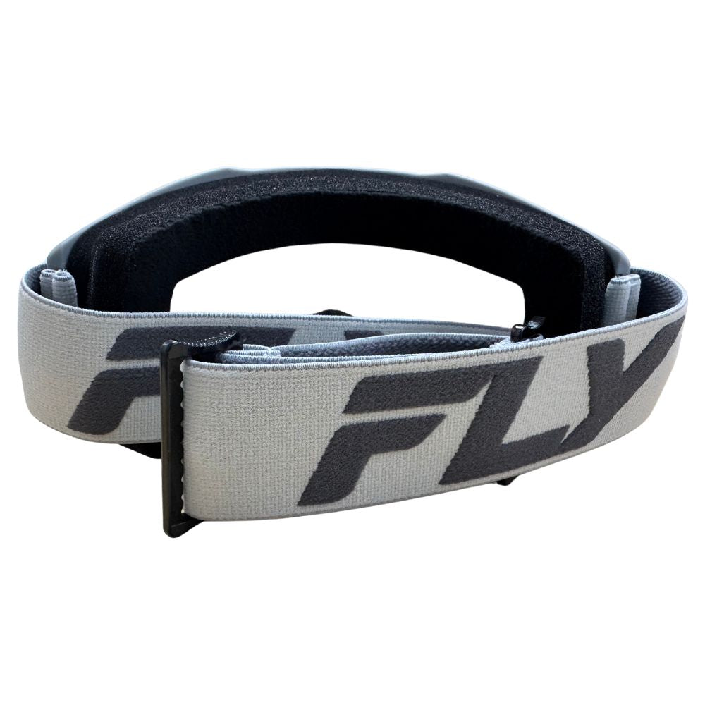 Fly Focus Silver/Charcoal Clear Goggle